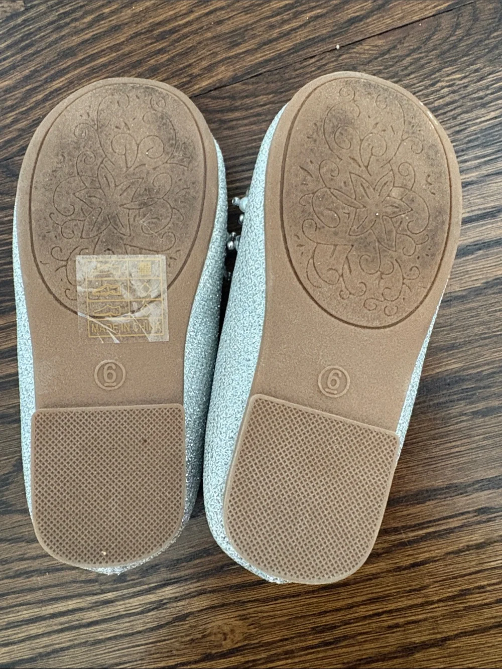 Dream Pairs Girls' Glitter Mary Jane size 6M